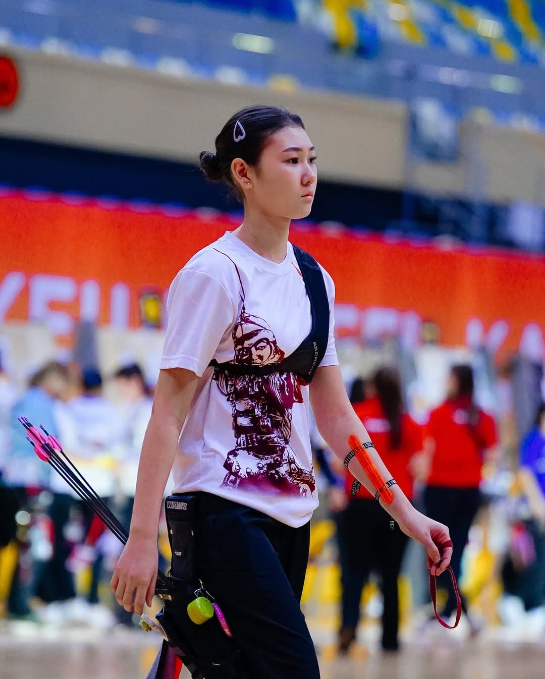 Астана қаласында алғаш рет садақ атудан жабық кешендегі Қазақстан чемпионаты өтіп жатыр